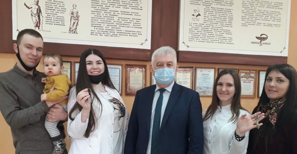 В Сердобске врачи начали получать ключи от служебных квартир