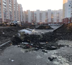 Жительница Пензы пожаловалась на угрожающий жизням детей котлован
