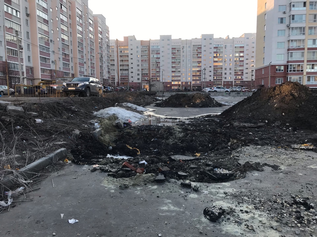 Жительница Пензы пожаловалась на угрожающий жизням детей котлован