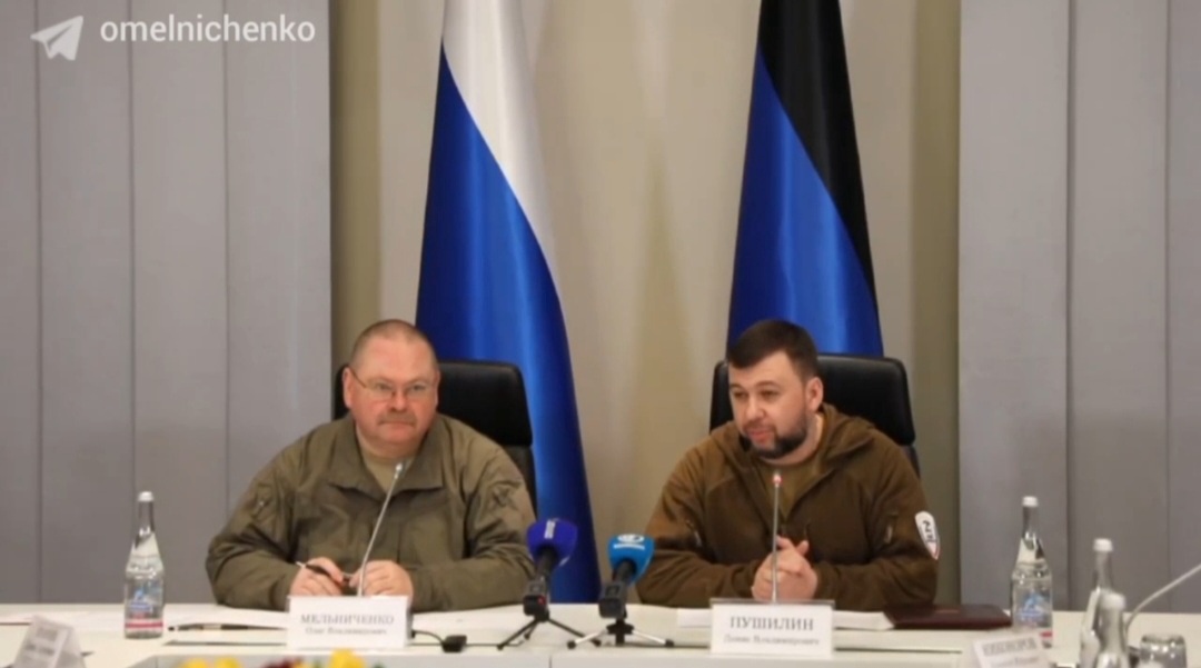 Олег Мельниченко встретился с главой ДНР Денисом Пушилиным