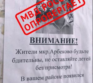 В пензенском УМВД опровергли фейк об арбековском педофиле