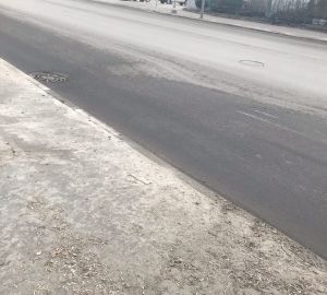 Жители Пензы рассказали об опасной просадке асфальта