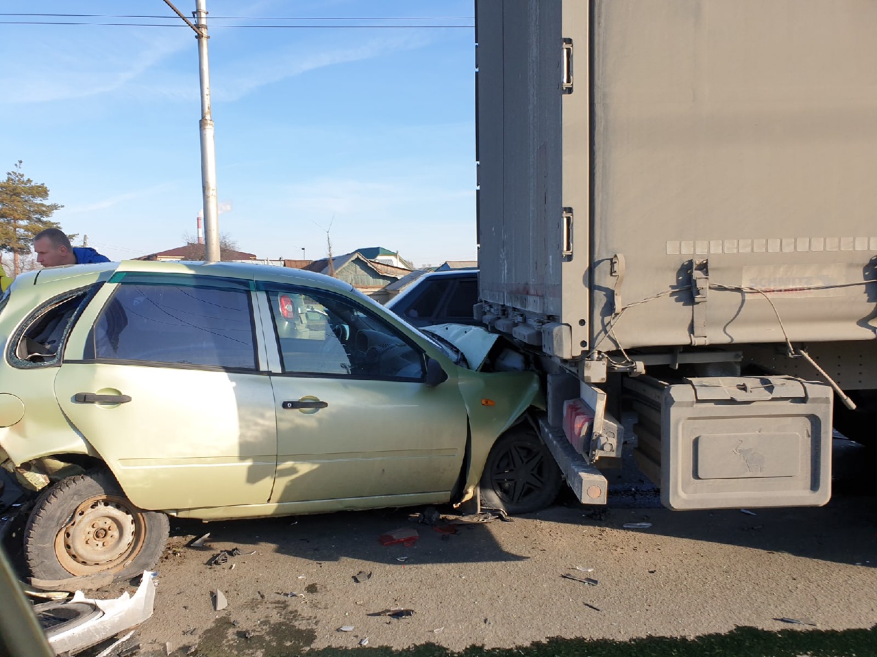 Стали известны подробности тройного ДТП у Сурского моста