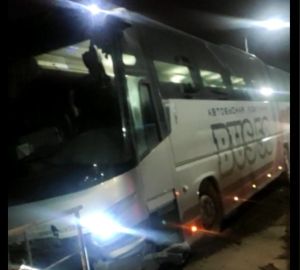 На трассе М5 опрокинулся пассажирский автобус "Москва — Пенза"