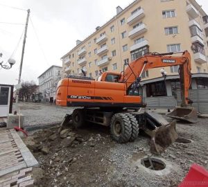 В мэрии назвали сроки окончания ремонта верха улицы Московской