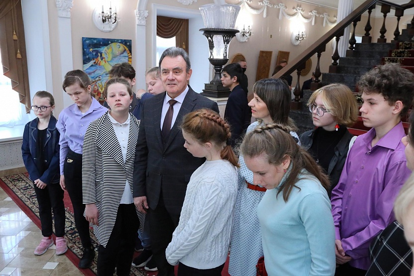 Валерий Лидин рассказал резидентам кичкилейского реабилитационного центра о работе парламента