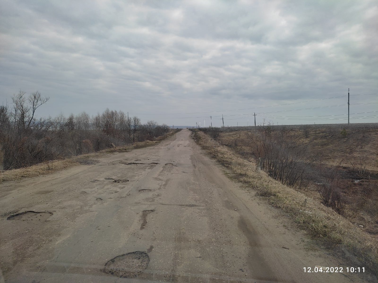 Дороги к пензенским дачам покрыты ямами и выбоинами