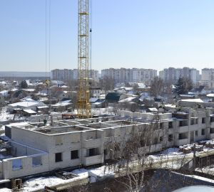 Строительство жилого дома "Утро" в Терновке идет строго по графику