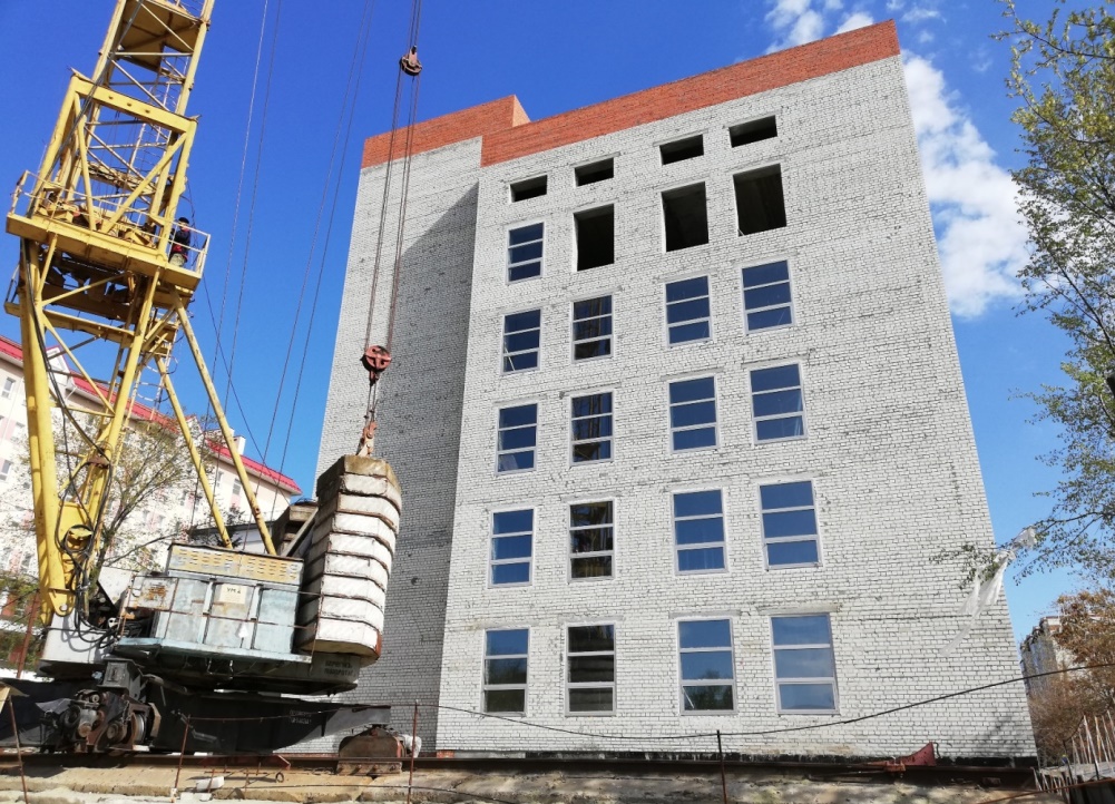 В Пензе завершили возведение корпуса современной лаборатории на базе КИМа