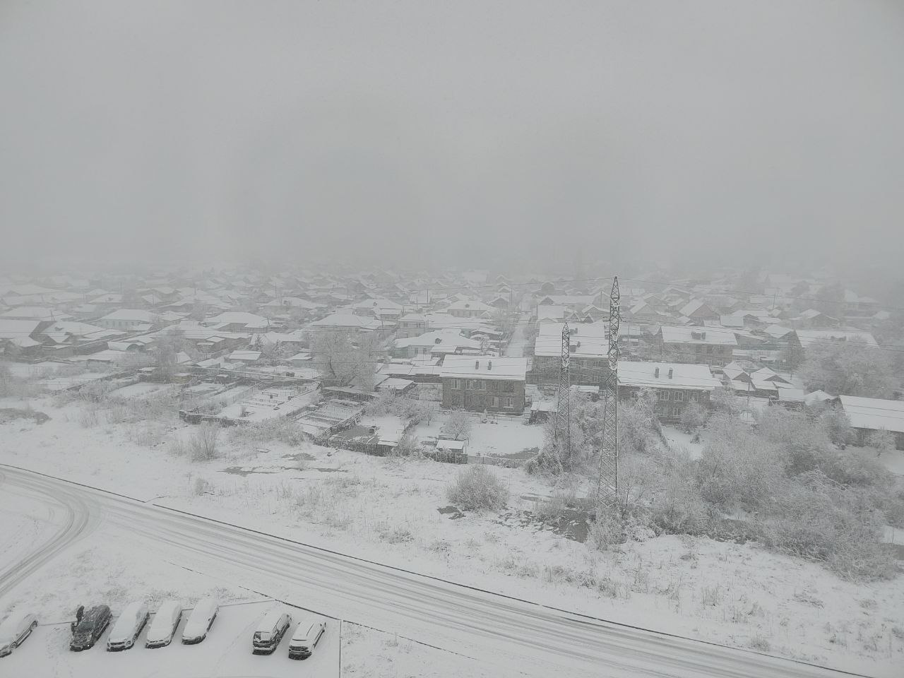Снегопад в Пензе продлится до вечера