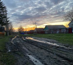 В Пачелме пожаловалась на плохую дорогу