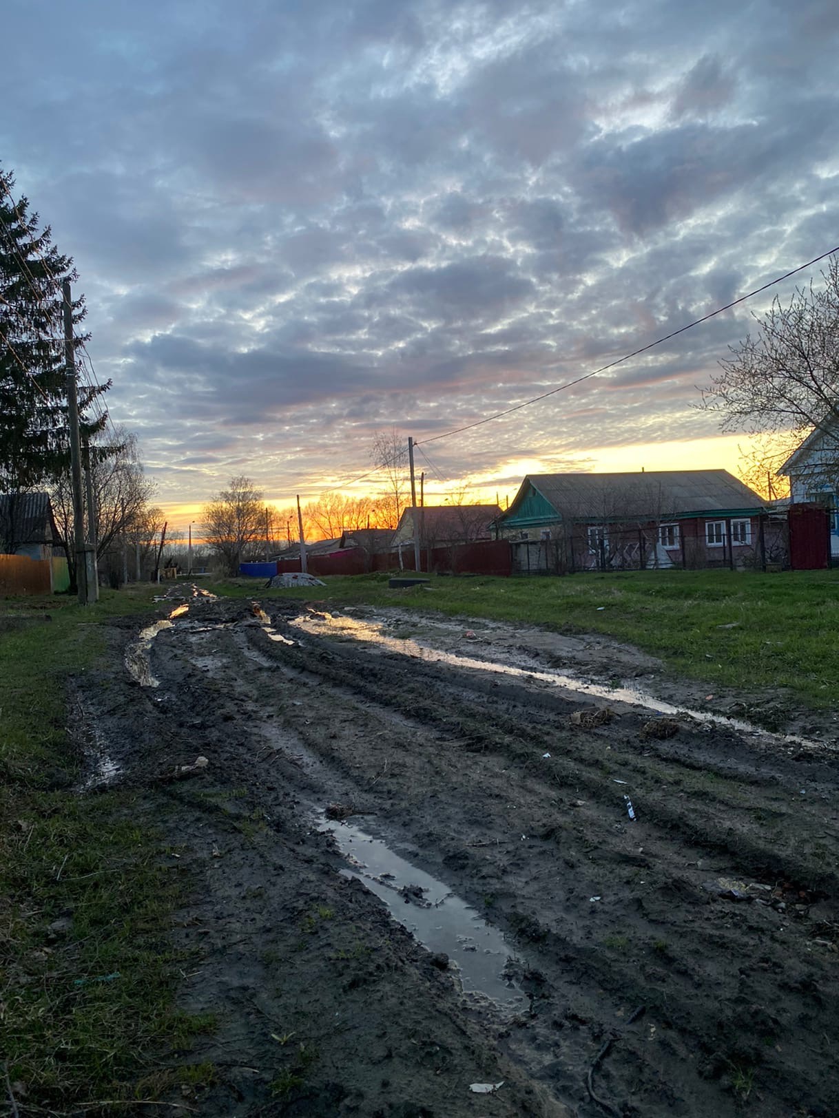 В Пачелме пожаловалась на плохую дорогу