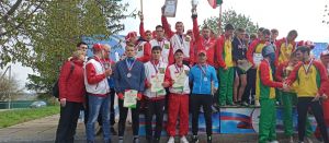 Мужская сборная Кузнецкого района заняла 2 место на губернаторской эстафете