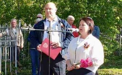 Ольга Чистякова поздравила земляков с Днём Победы