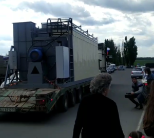 Из Пензенской области в ДНР доставили партию комплектующих первого передвижного асфальтобетонного завода