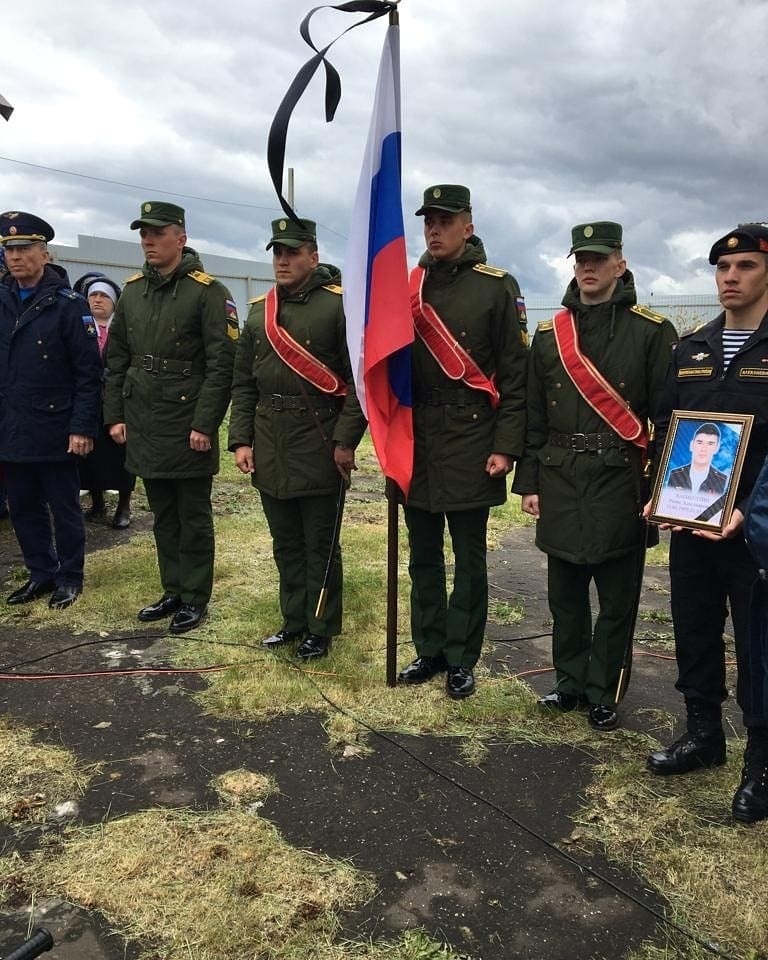 В Неверкинском районе простились с матросом, погибшем в ходе спецоперации