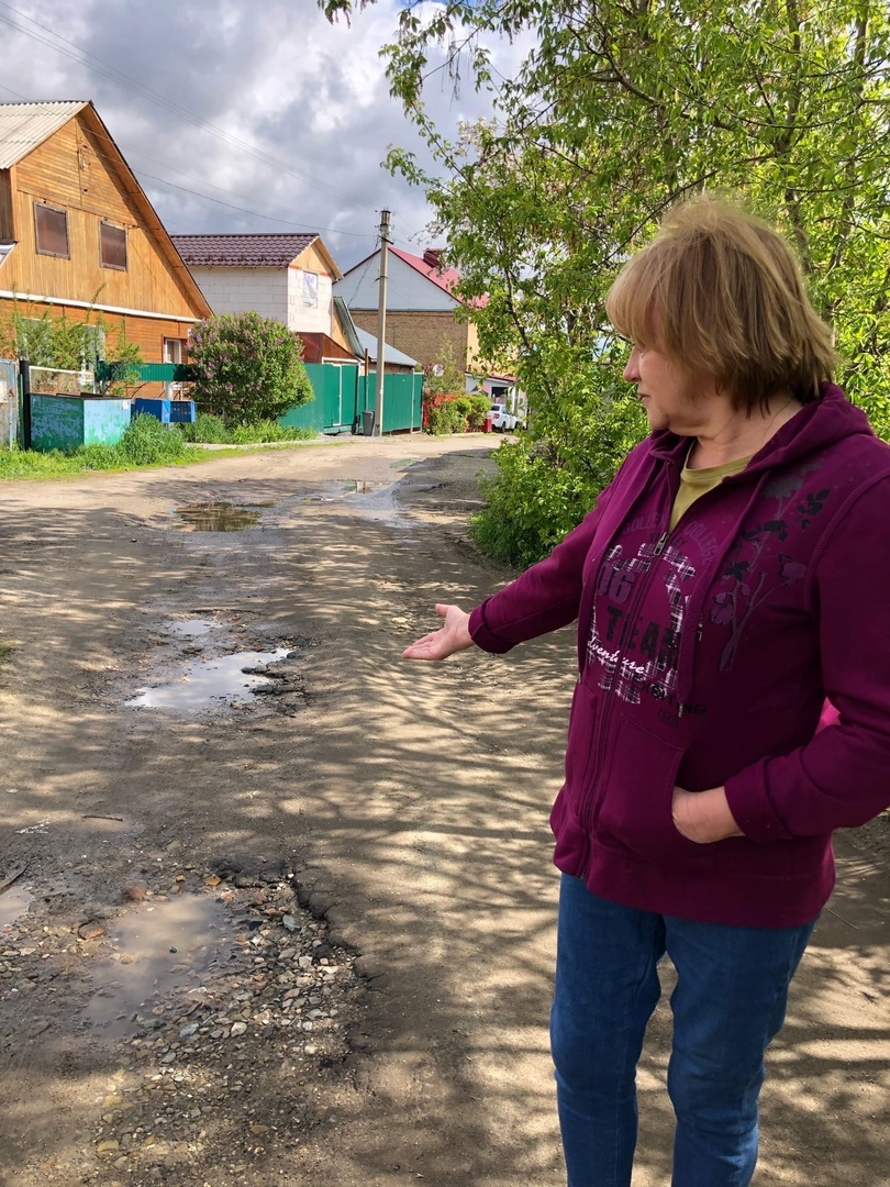 После видеообращения пензячки в городе впервые за 30 лет отремонтирую дорогу