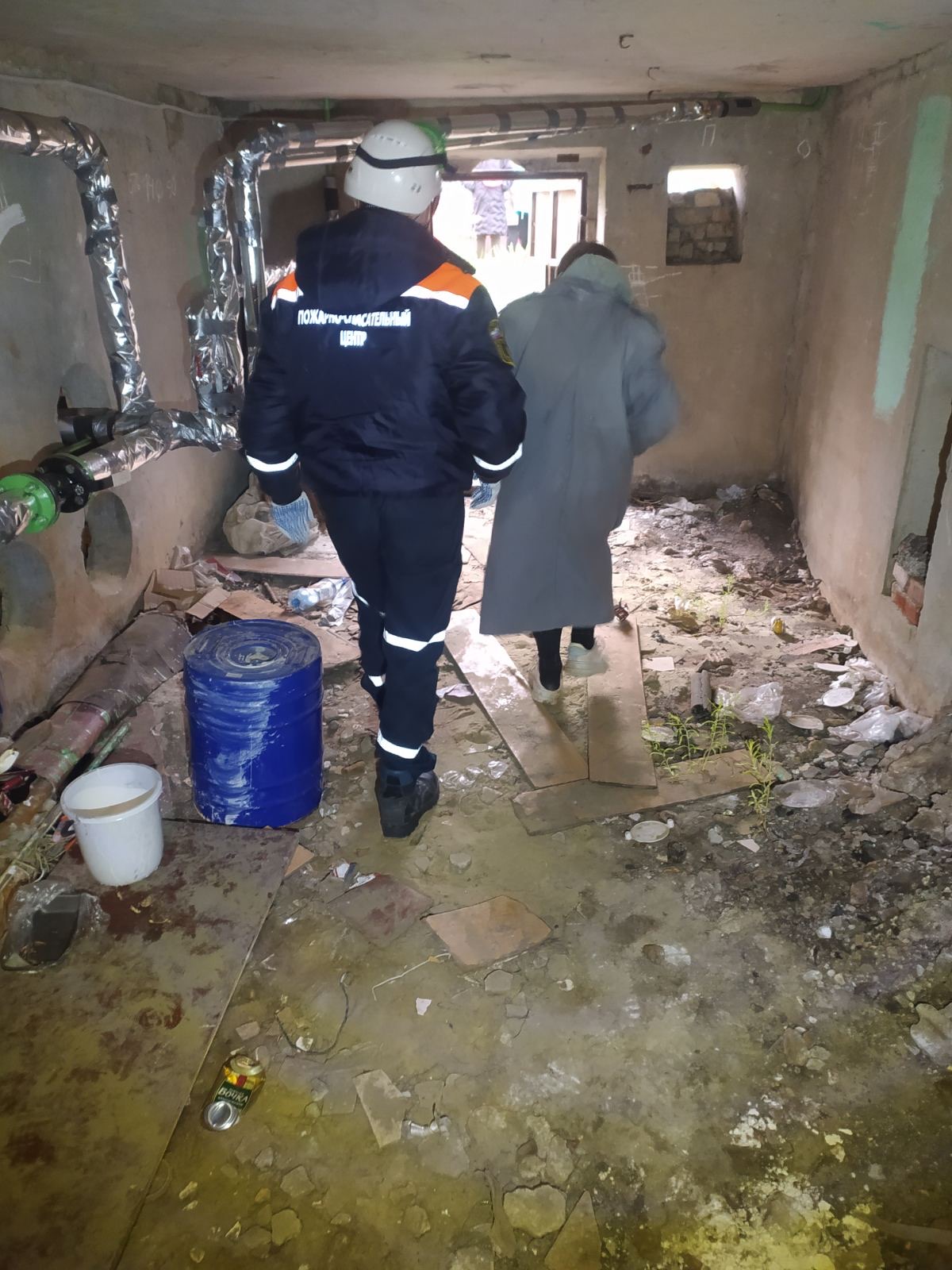 В Пензе спасли кричавшую из подвала женщину