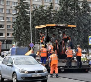 На улице Белинского в Кузнецке отремонтируют тротуар с двух сторон