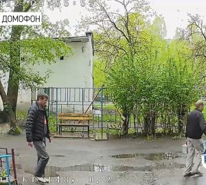 Мужчины попытались украсть аккумулятор легковушки и попали на камеру