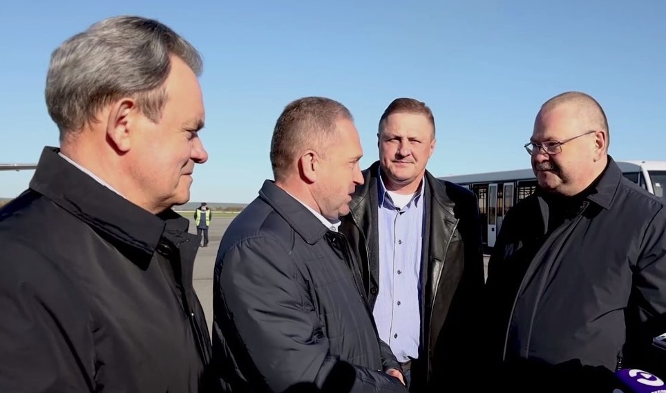 В Пензу к 9 мая по приглашению Олега Мельниченко прибыла делегация из Беларуси