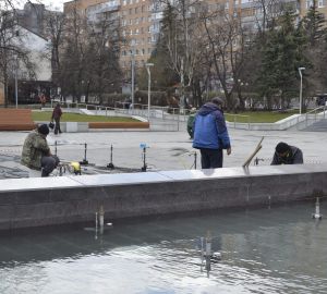 В Пензе 9 мая не работал главный городской фонтан