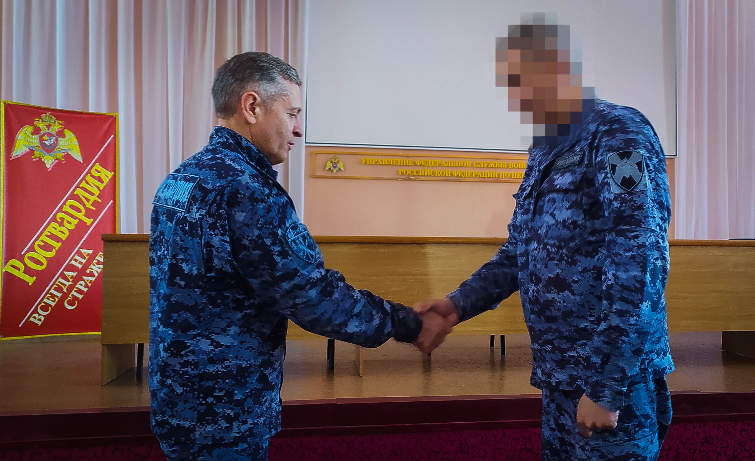 В Пензе наградили росгвардейцев, участвовавших в военной спецоперации на Украине