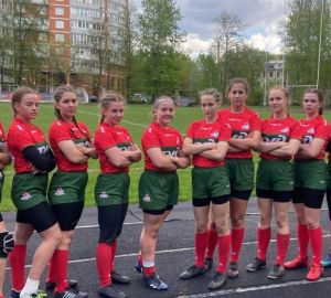 Впервые в истории женская регбийная команда из Каменки победила в первенстве России