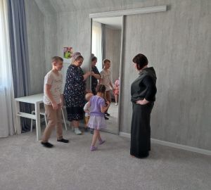 Ольга Чистякова помогла многодетной семье из Терновки