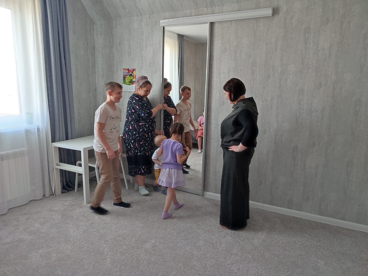 Ольга Чистякова помогла многодетной семье из Терновки