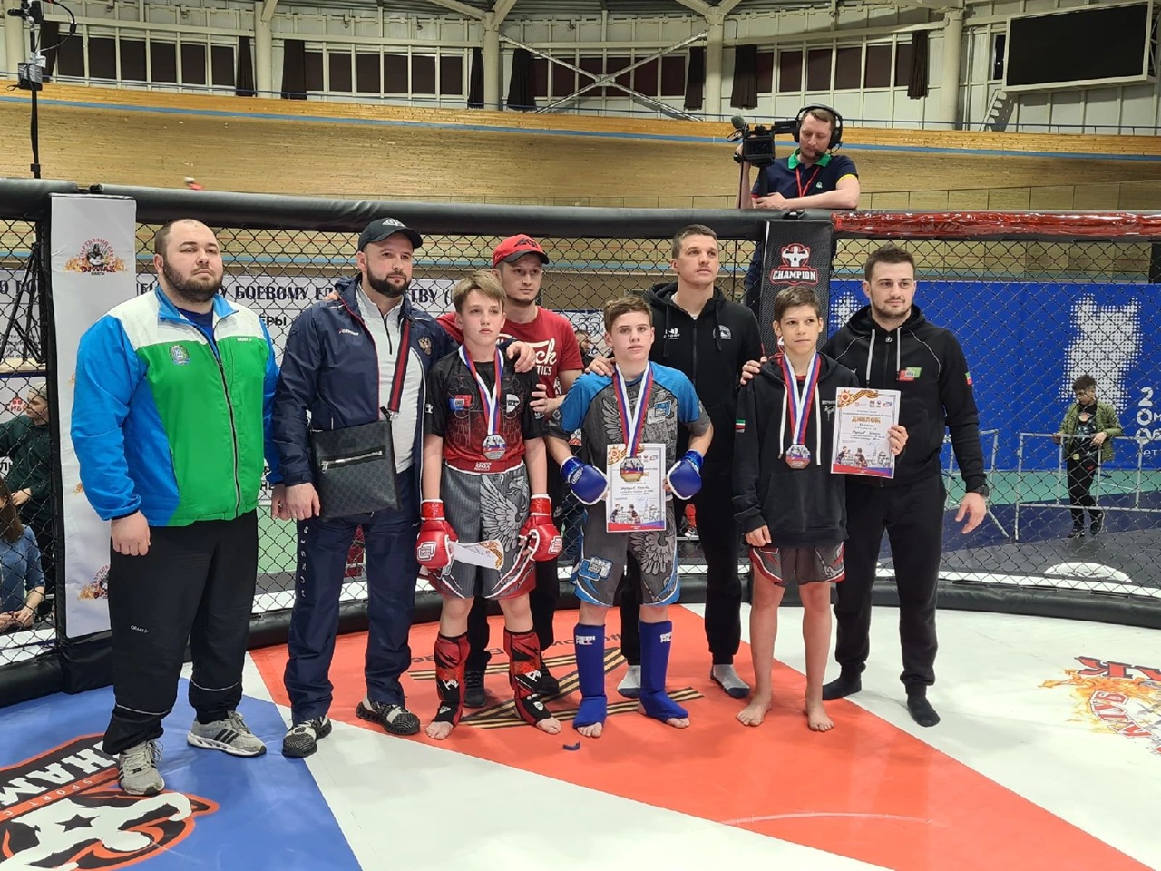 Юный кузнечанин завоевал золотую медаль на первенстве России по ММА