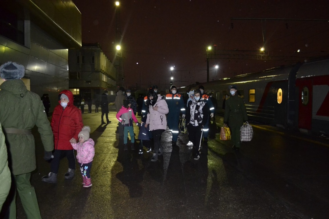 В Пензенской области встретили еще 315 эвакуированных из Донбасса