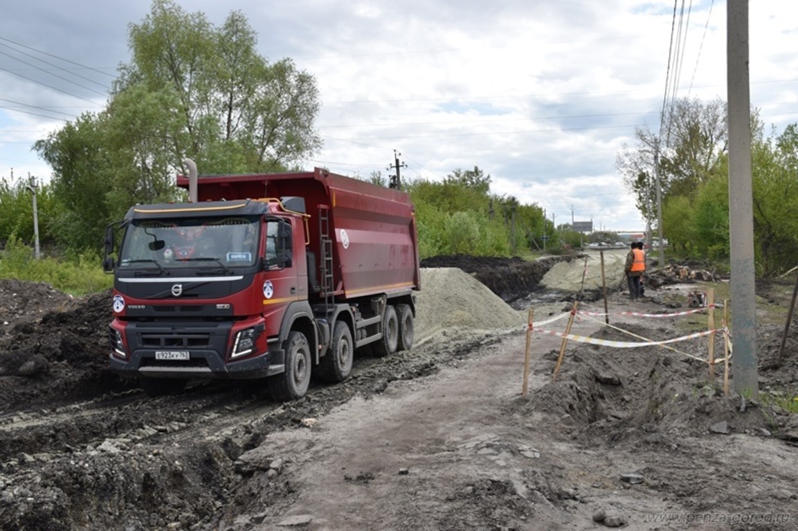 Пензенцам рассказали, когда закончат ремонт улицы Рябова