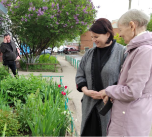 Ольга Чистякова поддержала инициативу жителей Терновки провести конкурс на лучшее озеленение