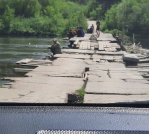 Пензенцы просят отремонтировать разваливающийся мост через Суру