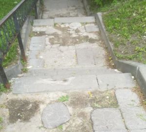 В мэрии сообщили о перспективе реконструкции лестницы к Спасо-Преображенскому монастырю в центре Пензы