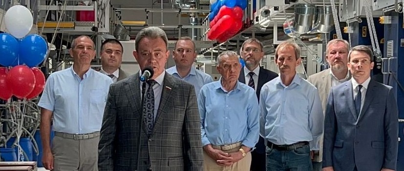 Валерий Лидин принял участие в торжественной церемонии на предприятии «Маякпринт»