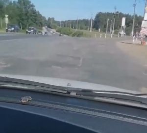 Дорога у Ахунского переезда в Пензе представляет опасность для водителей