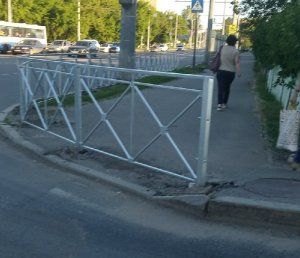 Новый забор испортил жизнь пензенцам из микрорайона Терновка