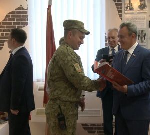 Пензенская делегация посетила пограничную заставу «Брест» имени А.М Кижеватова