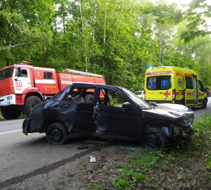 На дороге Пенза-Богословка произошла авария