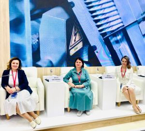 Ольга Чистякова поделилась опытом социальной работы на Санкт-Петербургском экономическом Форуме