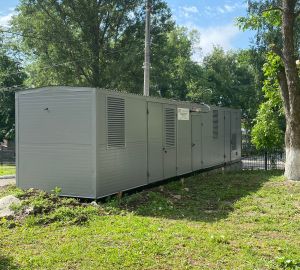 В Пензенской областной больнице установили новую кислородную компрессорную станцию