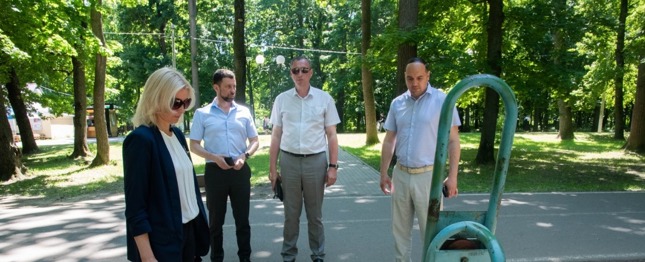 В Пензе планируют модернизировать тренажеры на Олимпийской аллее