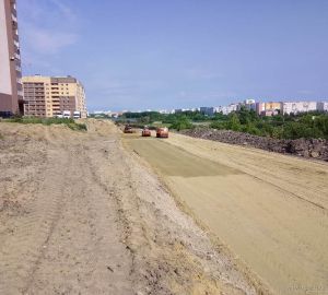 В Пензе строят новую дорогу длиной более километра на улице Бутузова