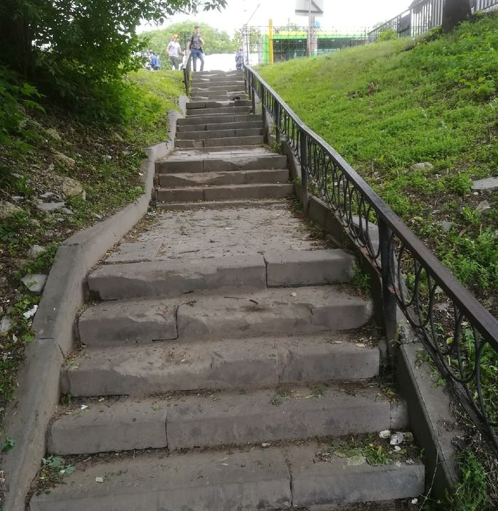 Стало известно, будут ли в Пензе ремонтировать лестницу к Спасо-Преображенскому монастырю