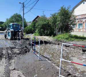 В Пензе более 300 домов остались без воды из-за прорыва на улице Серпуховской