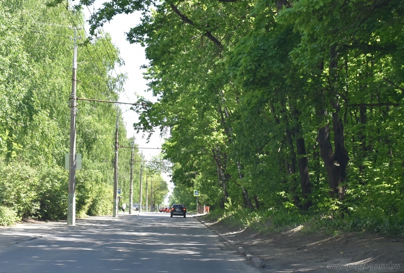 Обочину на участке от Окружной до Ленинградской	в Пензе благоустроят