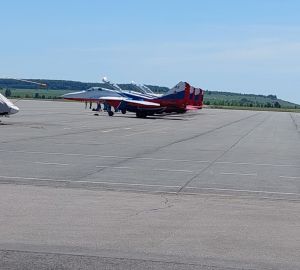 В Пензу прилетели «Стрижи». Фото