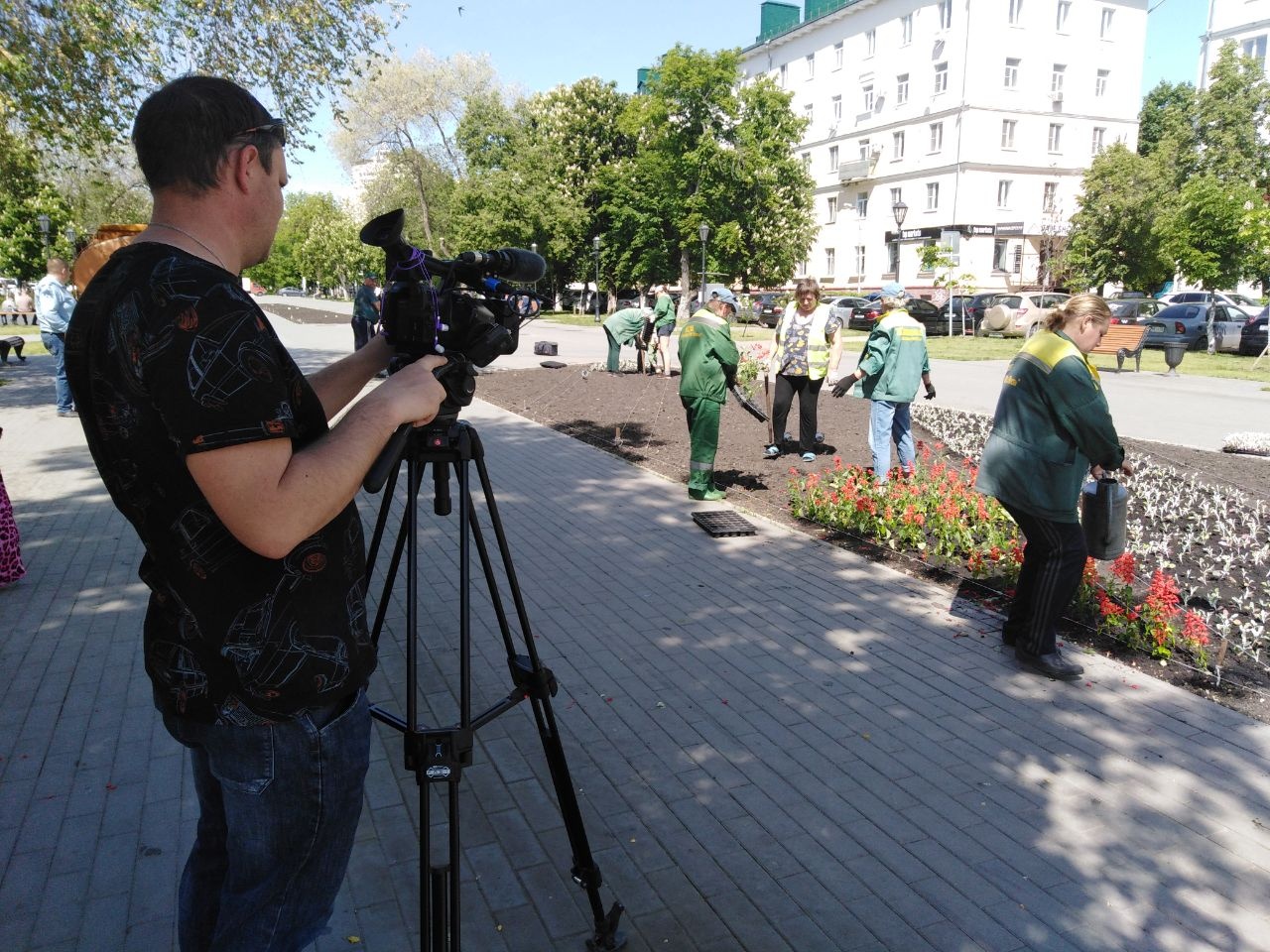 В Пензе начали благоустраивать скверы в историческом центре города